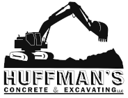 Logo for Huffman's Concrete & Excavating LLC